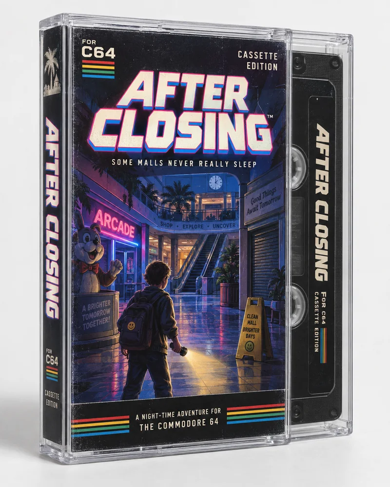 After Closing retro cover artwork