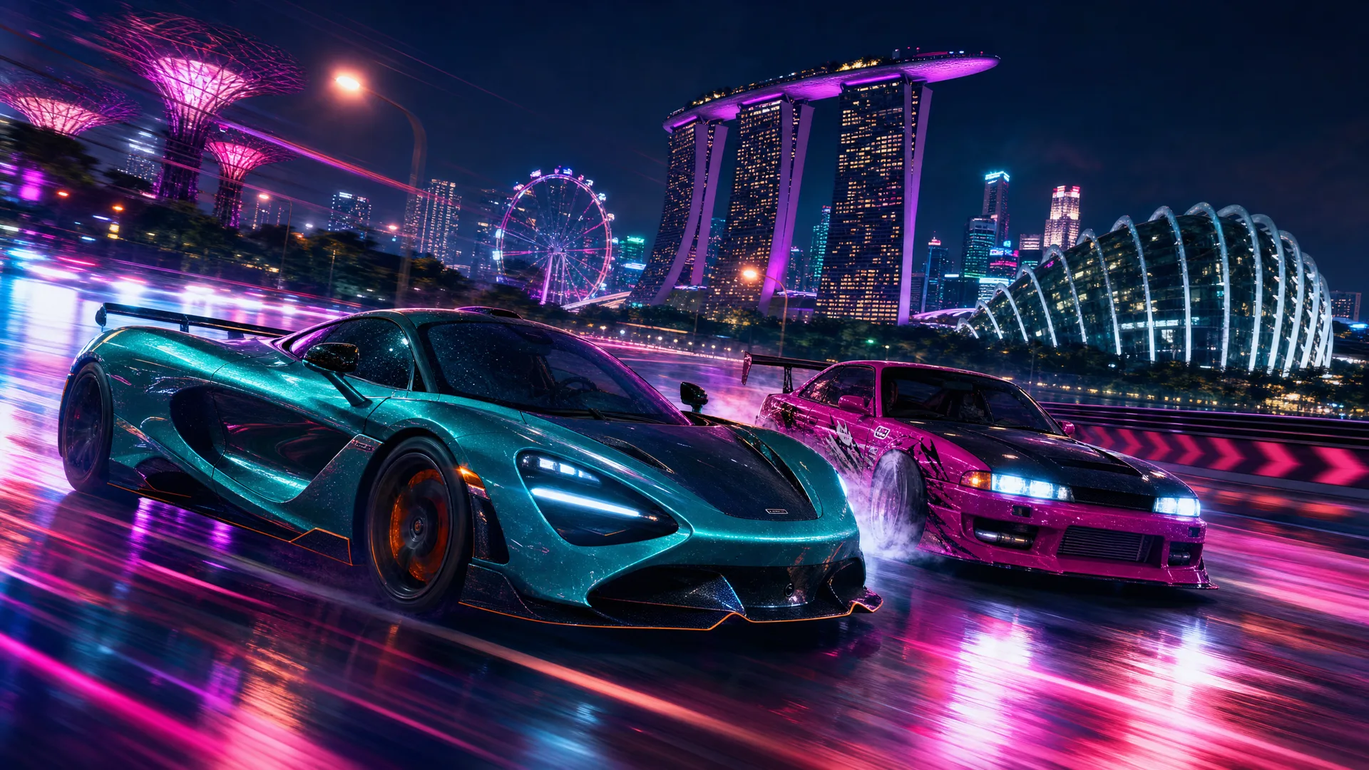 Singapore Street Racer artwork